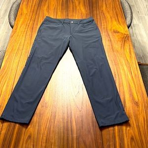Lulu Lemon athletic ABC Pants 34x32 Color: Dark Navy